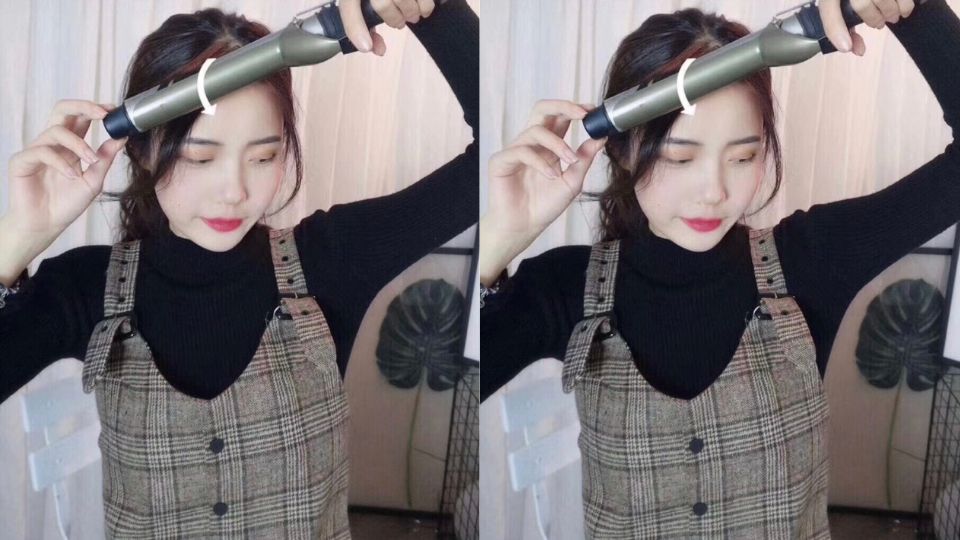 八字劉海怎么燙 用卷發棒打造超美小臉劉海