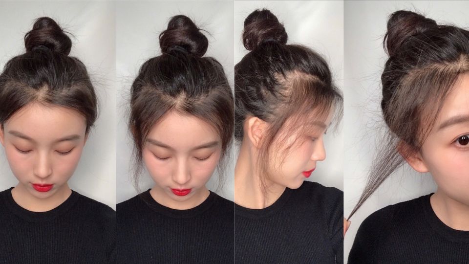 八字劉海怎么燙 用卷發棒打造超美小臉劉海