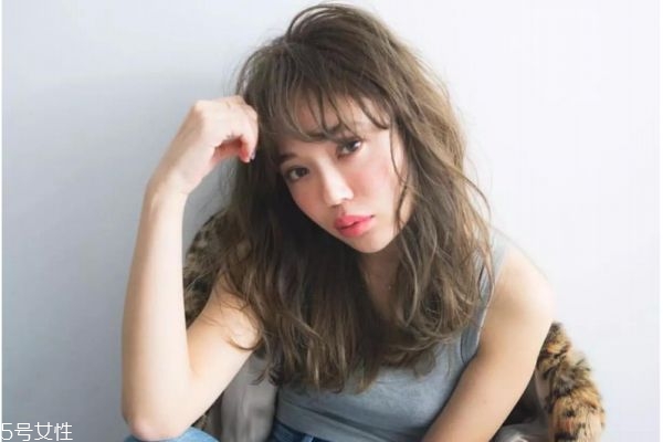 小波浪長卷發 小卷長發發型圖片