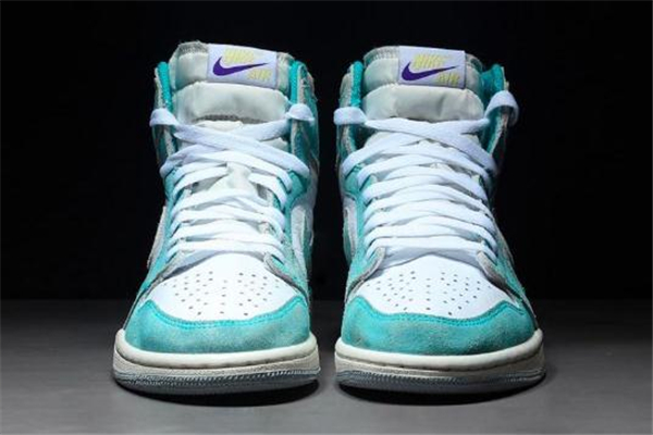 aj1蒂芙尼綠真假對比 從細節來辨別