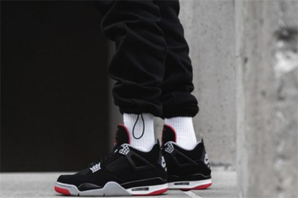 aj4黑紅復刻2019開箱測評 aj4黑紅復刻做工